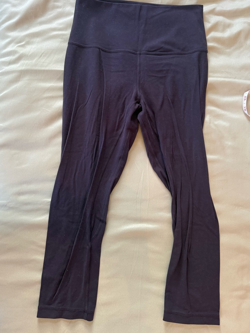 lululemon athletica Black High-Rise crop Leggings